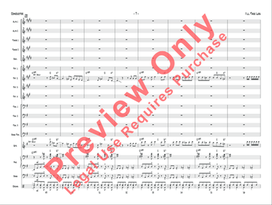 I'll Take Les Jazz Ensemble scores gallery preview page 8