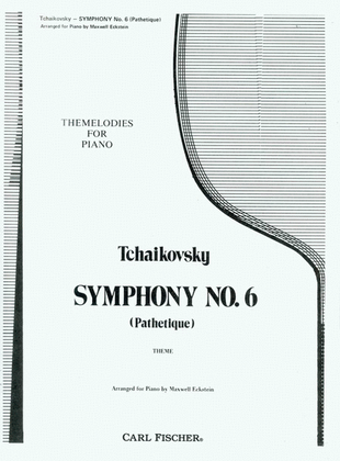 Book cover for Symphony No. 6 - Pathetique