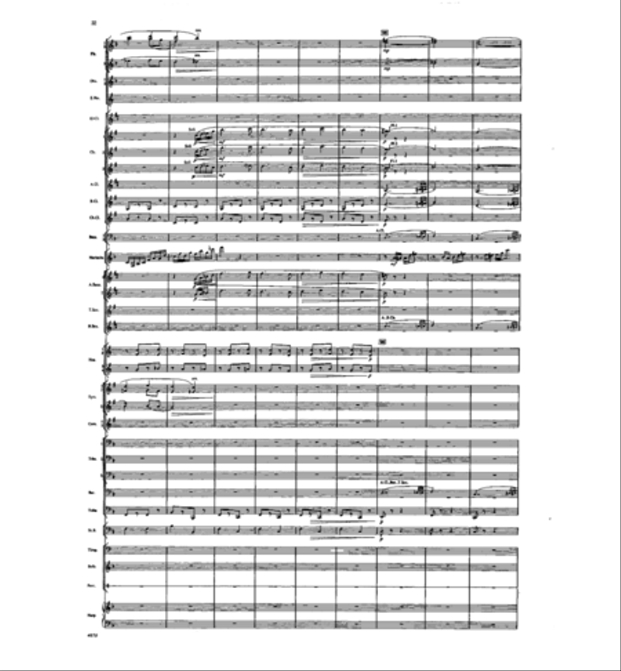 Concertino for Marimba and Winds Concert Band scores gallery preview page 30