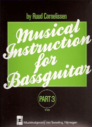 Musical instruction for bassguitar 3