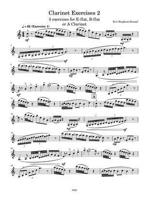 Clarinet Exercises 2