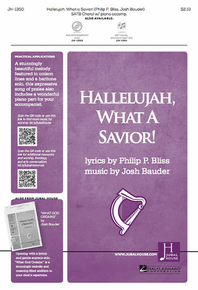Book cover for Hallelujah, What a Savior!