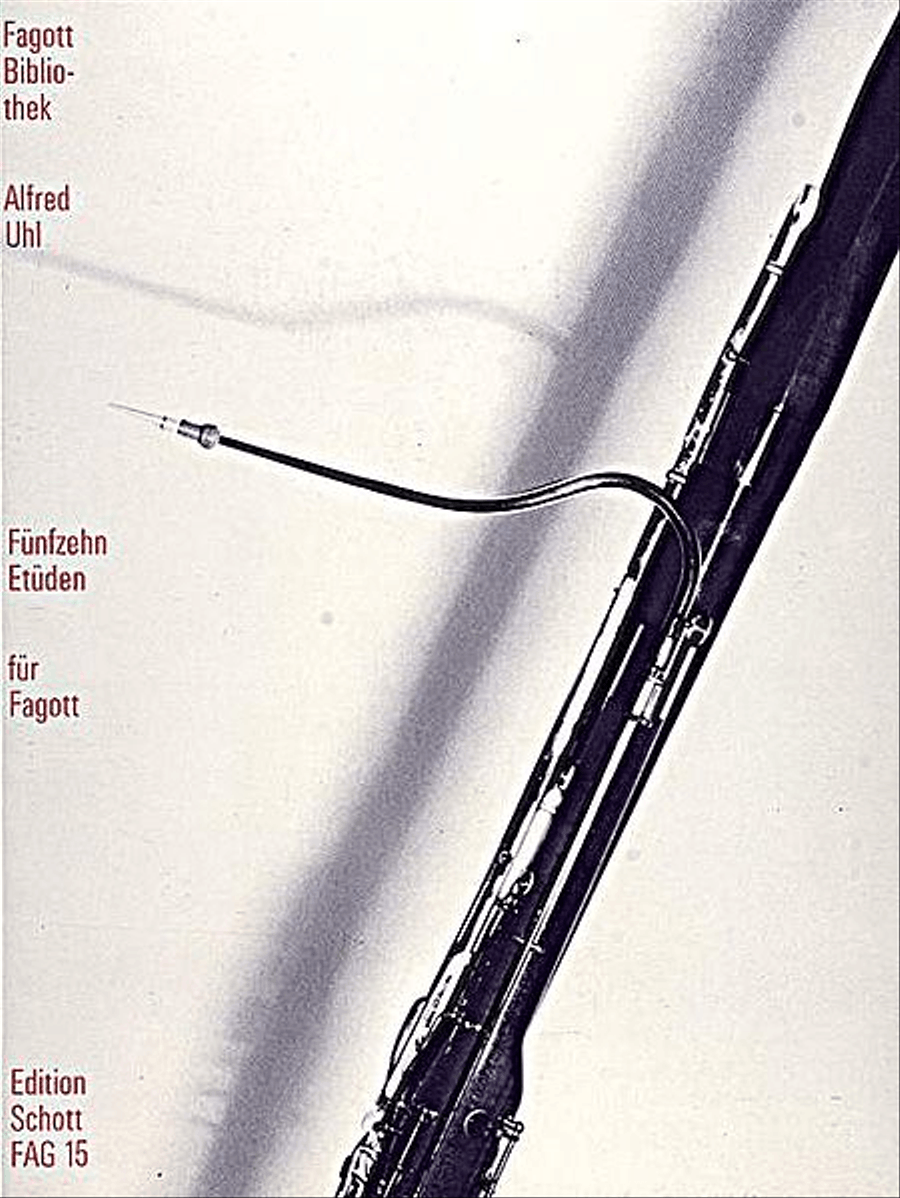 15 Studies Bassoon Solo scores gallery preview page 1