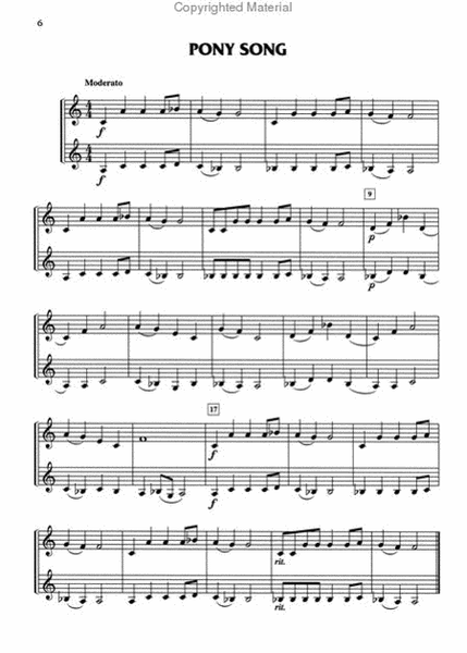 Yamaha Clarinet Duets
