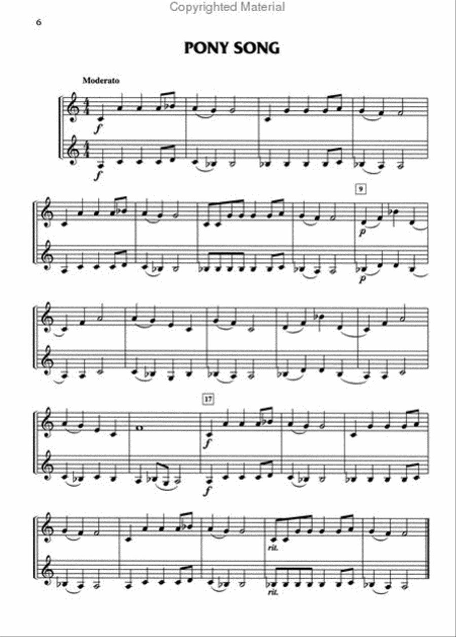 Yamaha Clarinet Duets Yamaha Clarinet Duets Clarinet Duet scores gallery preview page 3