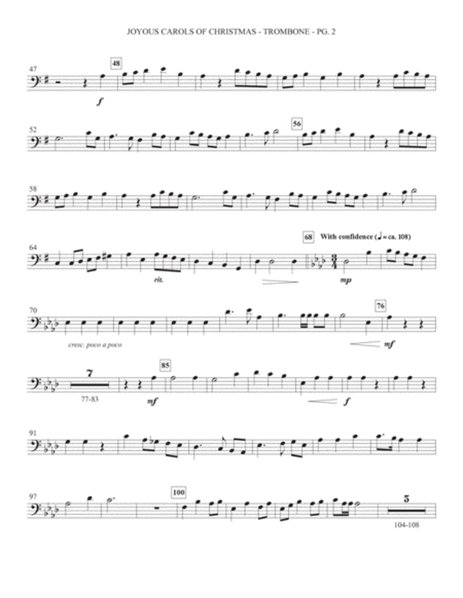 Joyous Carols of Christmas (Consort) - Trombone
