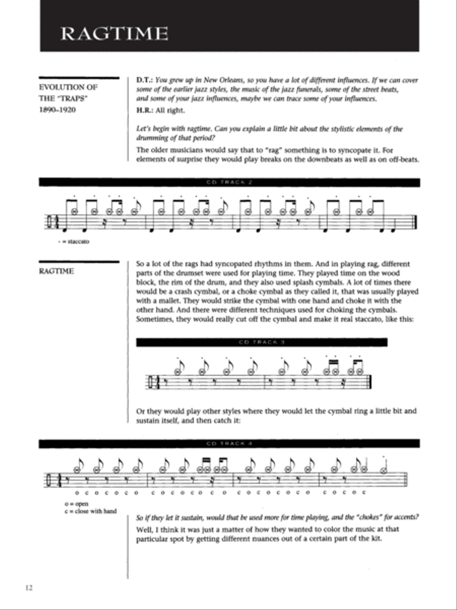 New Orleans Jazz and Second Line Drumming Drum Set scores gallery preview page 4