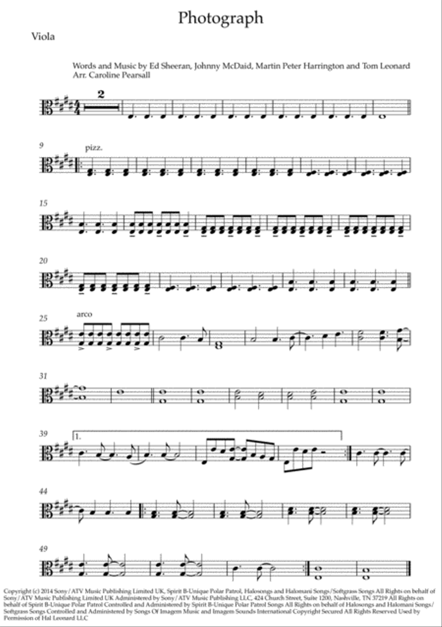 Photograph Small Ensemble scores gallery preview page 1