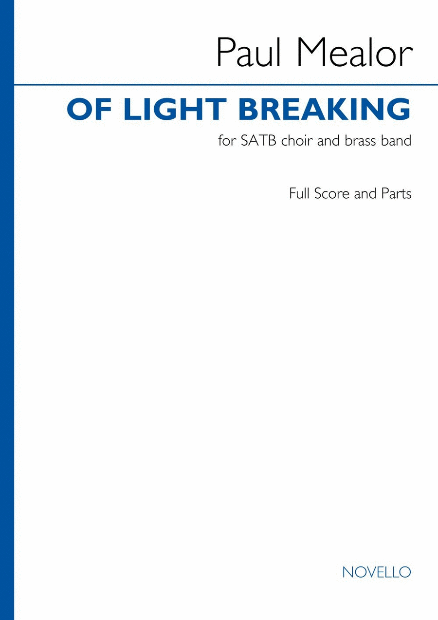 Of Light Breaking Mixed Choir scores gallery preview page 1