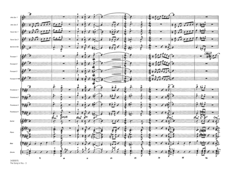 The Song Is You - Conductor Score (Full Score)