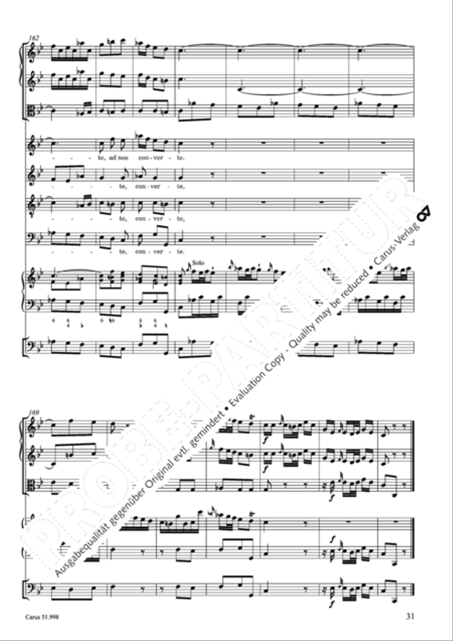 Salve Regina in g 4-Part scores gallery preview page 32