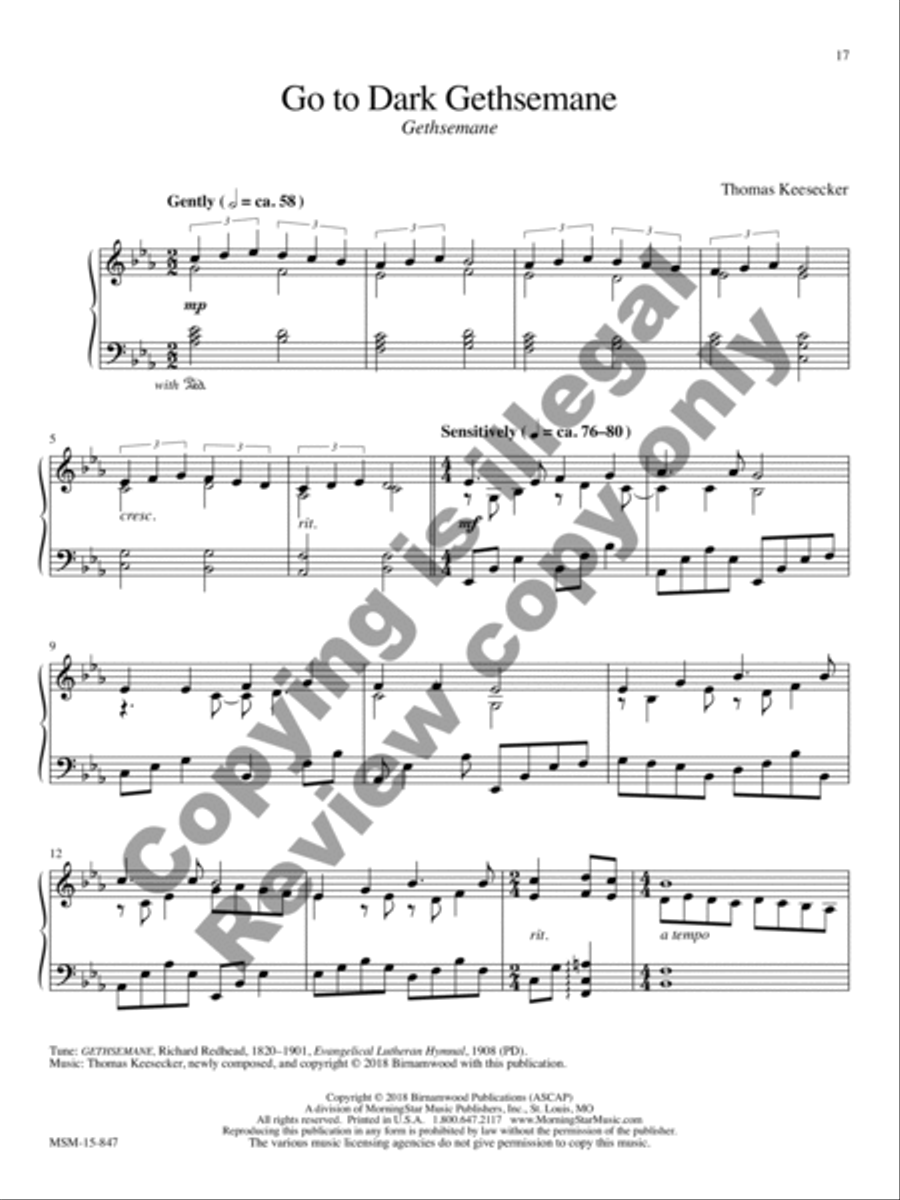 The Quiet Journey Piano Solo scores gallery preview page 8