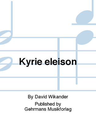Book cover for Kyrie eleison