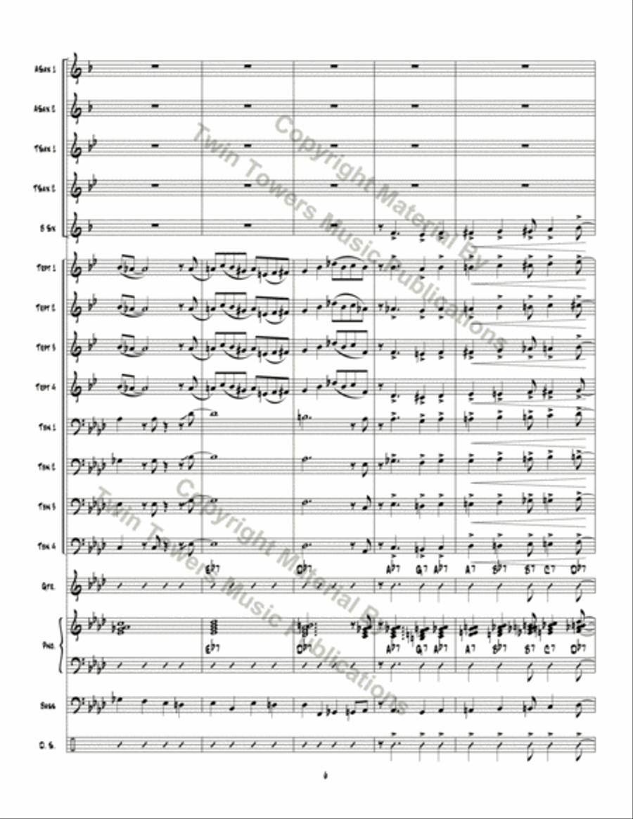 Junk Mix and Hubcap Sale Jazz Ensemble scores gallery preview page 7