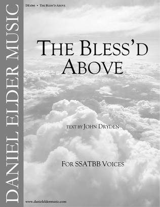 Book cover for The Bless'd Above