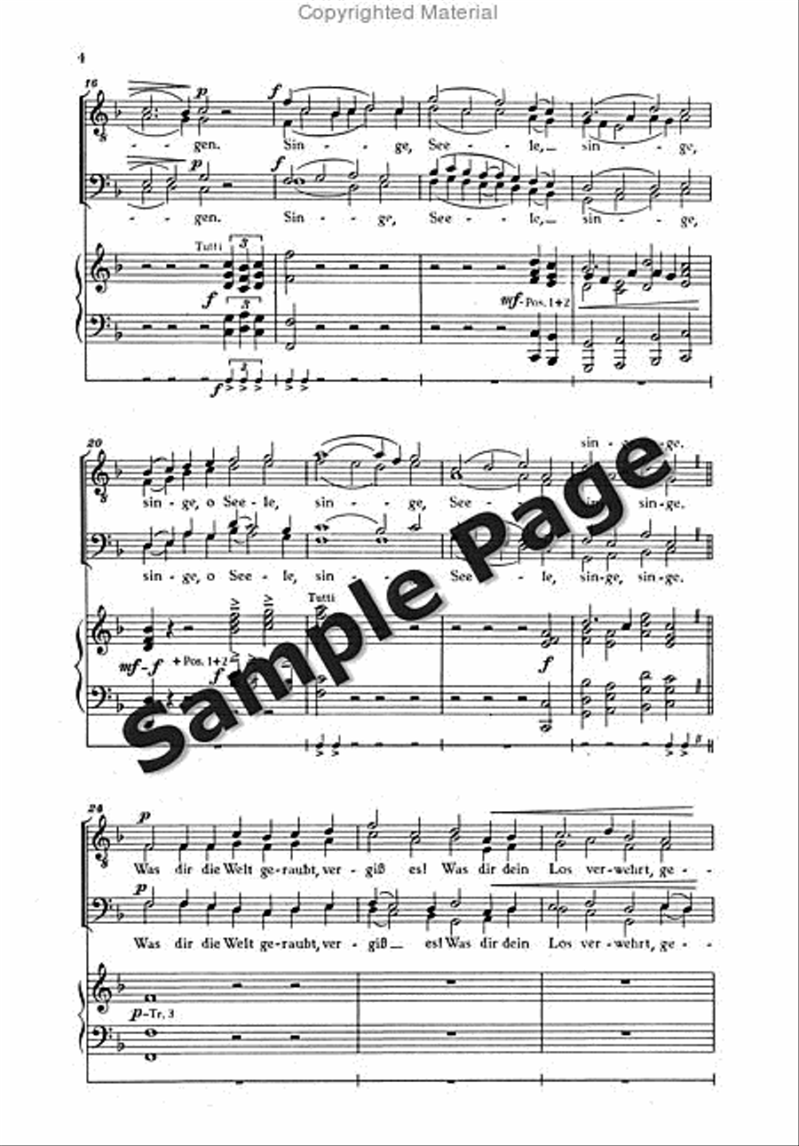 Wittmer El Festliche Hymne Men's Choir scores gallery preview page 4