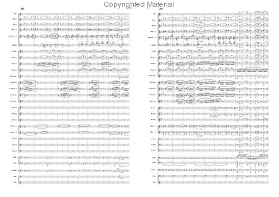The Bartered Bride Concert Band scores gallery preview page 16