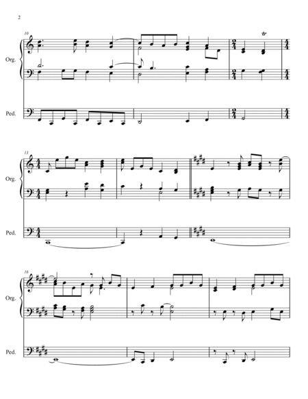 Twelve Choralpreludes for organ by Mark Andersen