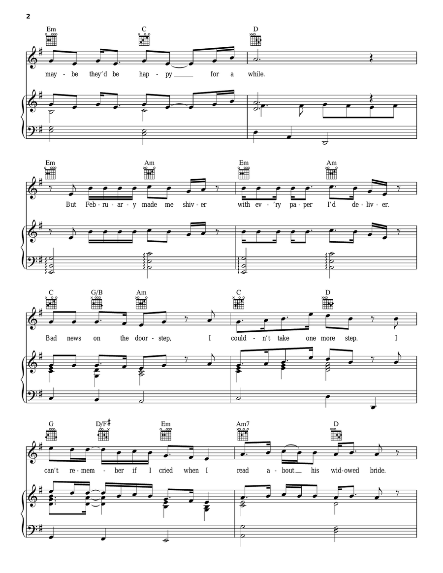 American Pie Acoustic Guitar scores gallery preview page 2