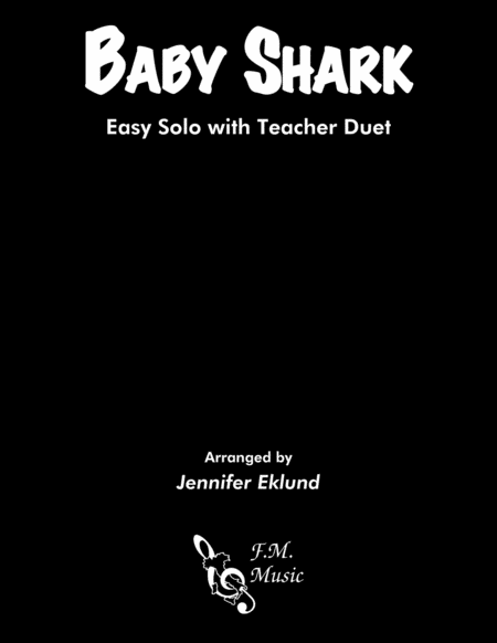 Baby Shark (Easy Piano with Duet) image number null