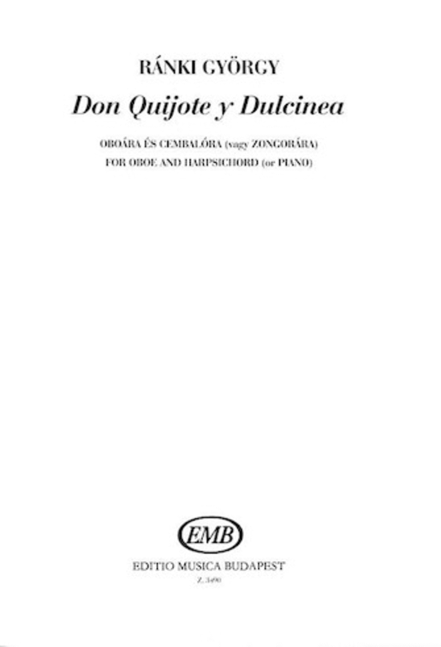Don Quixote y Dulcinea Piano Accompaniment scores gallery preview page 1