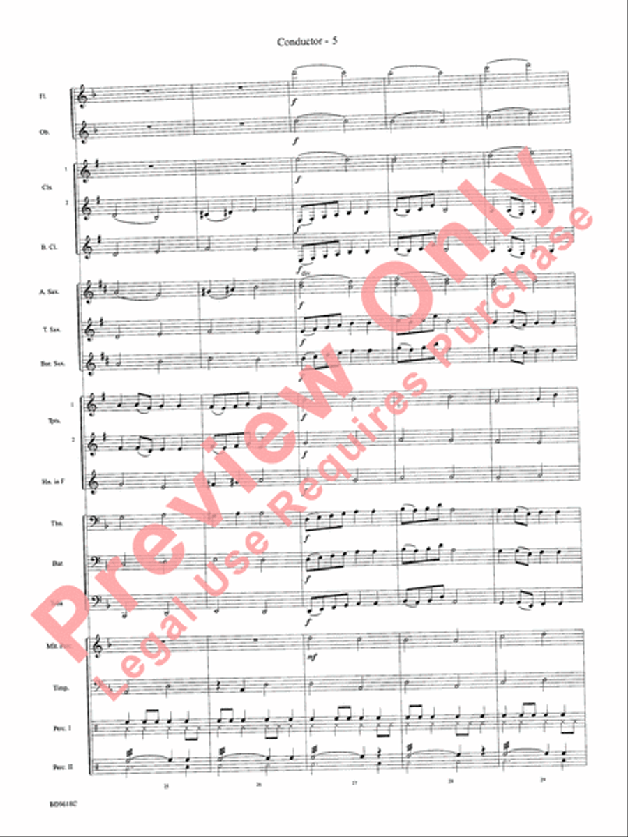 Hatikvah Hatikvah Concert Band scores gallery preview page 8
