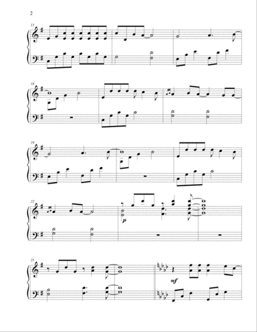 Shallow Piano Solo scores gallery preview page 3