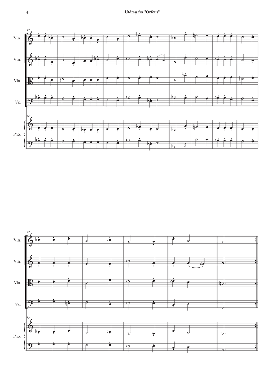 C. Monteverdi: L'Orfeo (excerpts) String Orchestra scores gallery preview page 4