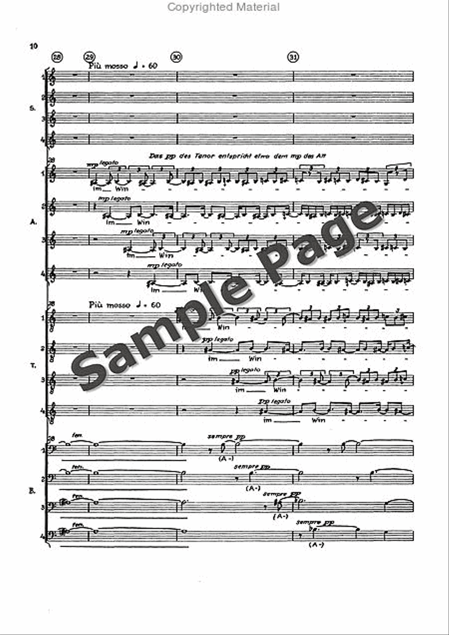 3 Phantasien 3 Phantasien 4-Part scores gallery preview page 11