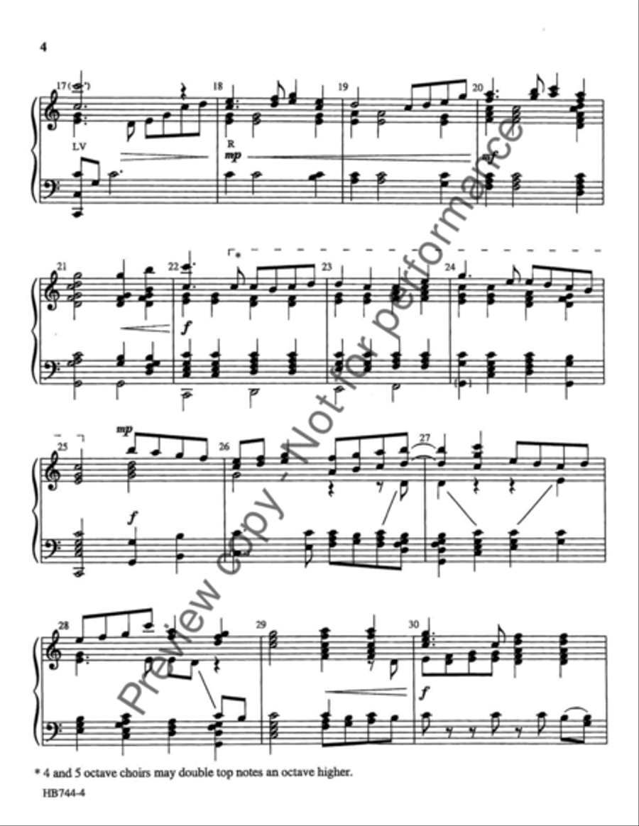 Christmas Night 5-Octaves scores gallery preview page 5