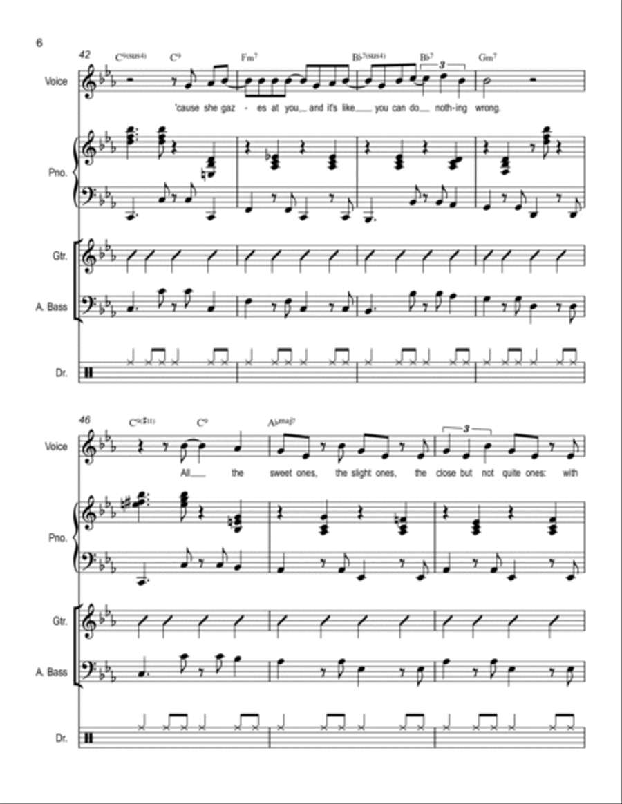 One of the Great Ones Small Ensemble scores gallery preview page 6