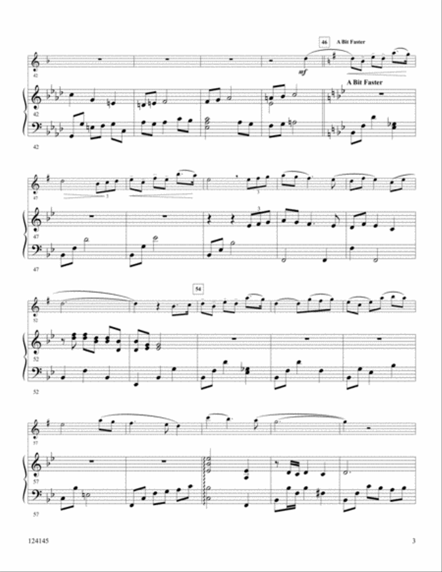The Old Rugged Cross The Old Rugged Cross Alto Saxophone scores gallery preview page 3