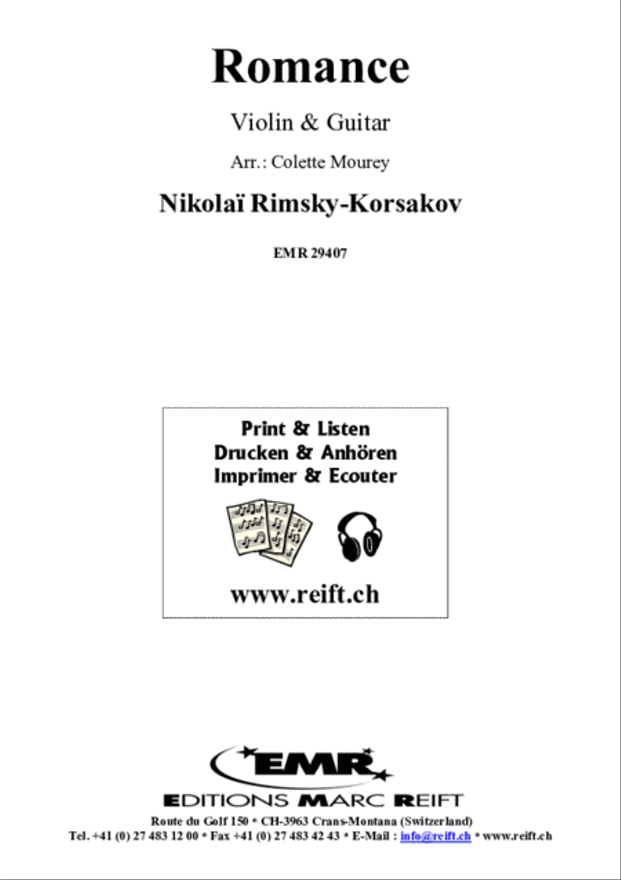 Romance Violin scores gallery preview page 2
