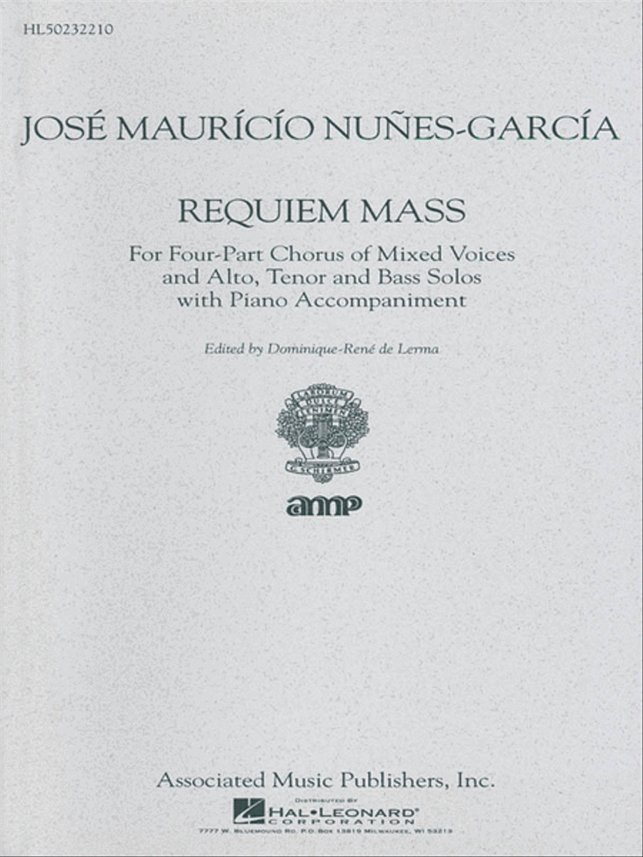 Requiem Mass 4-Part scores gallery preview page 1
