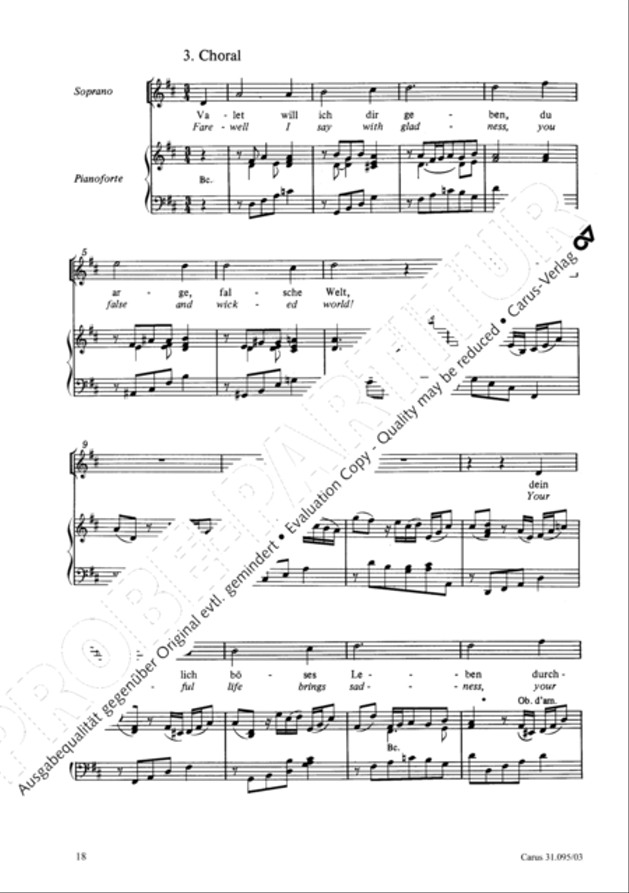 For me to live is Jesus (Christus, der ist mein Leben) STB scores gallery preview page 19