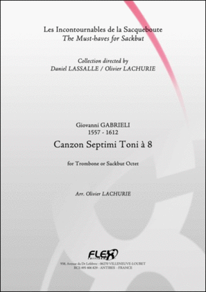 Book cover for Canzon Septimi Toni a 8
