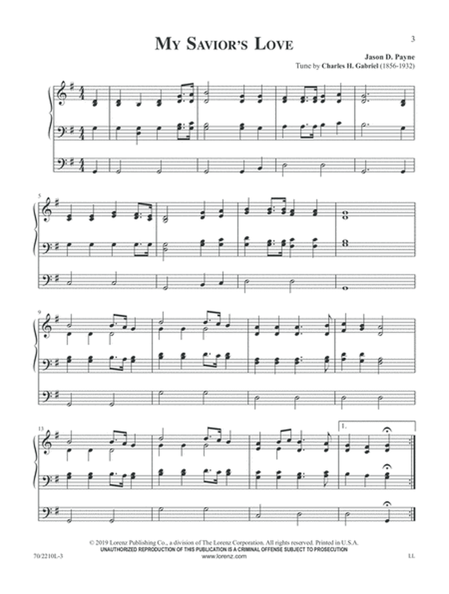 Festive Hymn Tune Harmonizations, Vol. 2