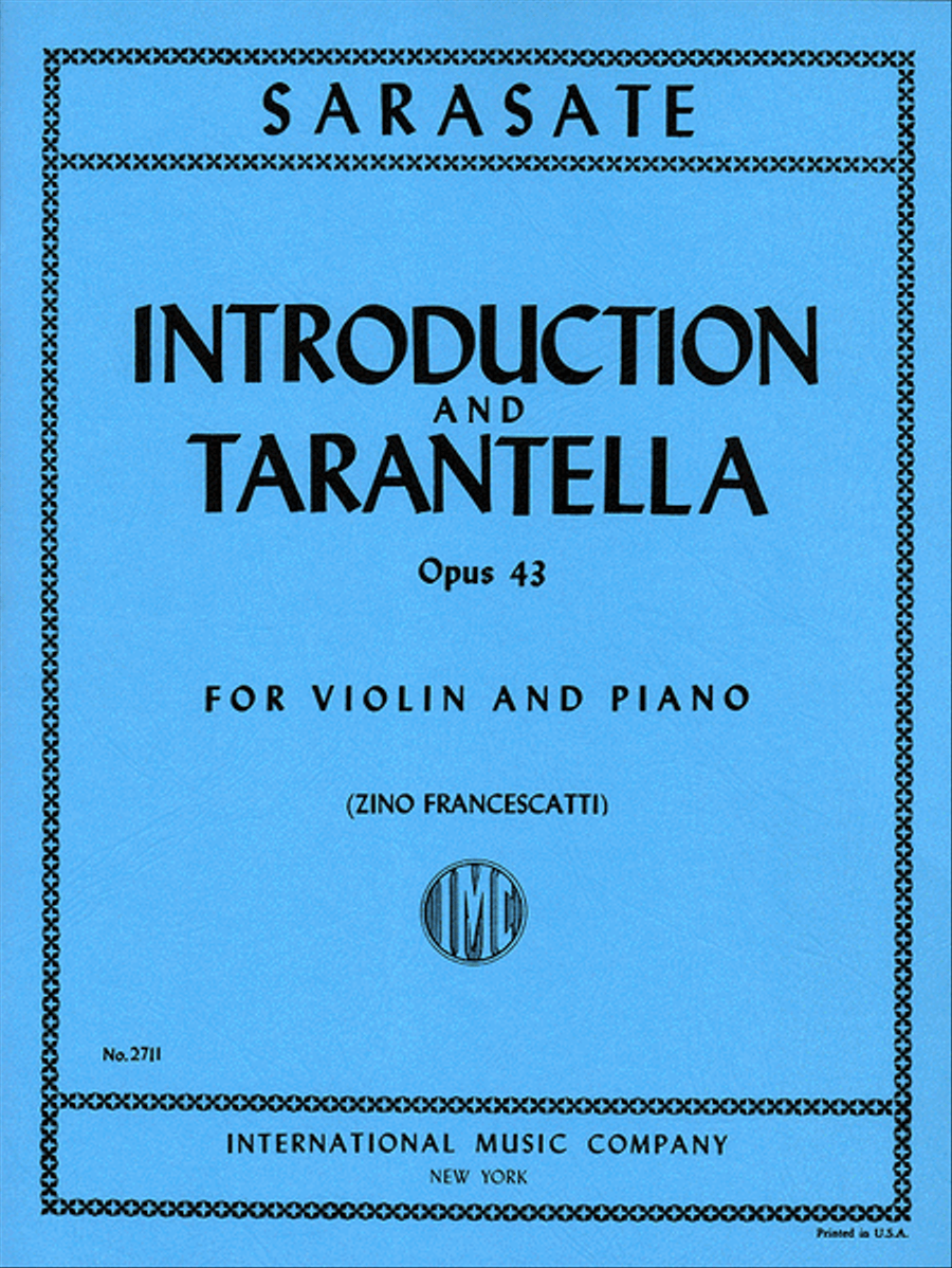 Introduction & Tarantella, Op. 43