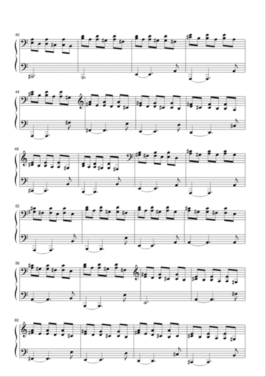 Ernst, Stolpersteine Variations Piano Solo scores gallery preview page 3