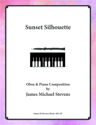 Sunset Silhouette - Oboe & Piano