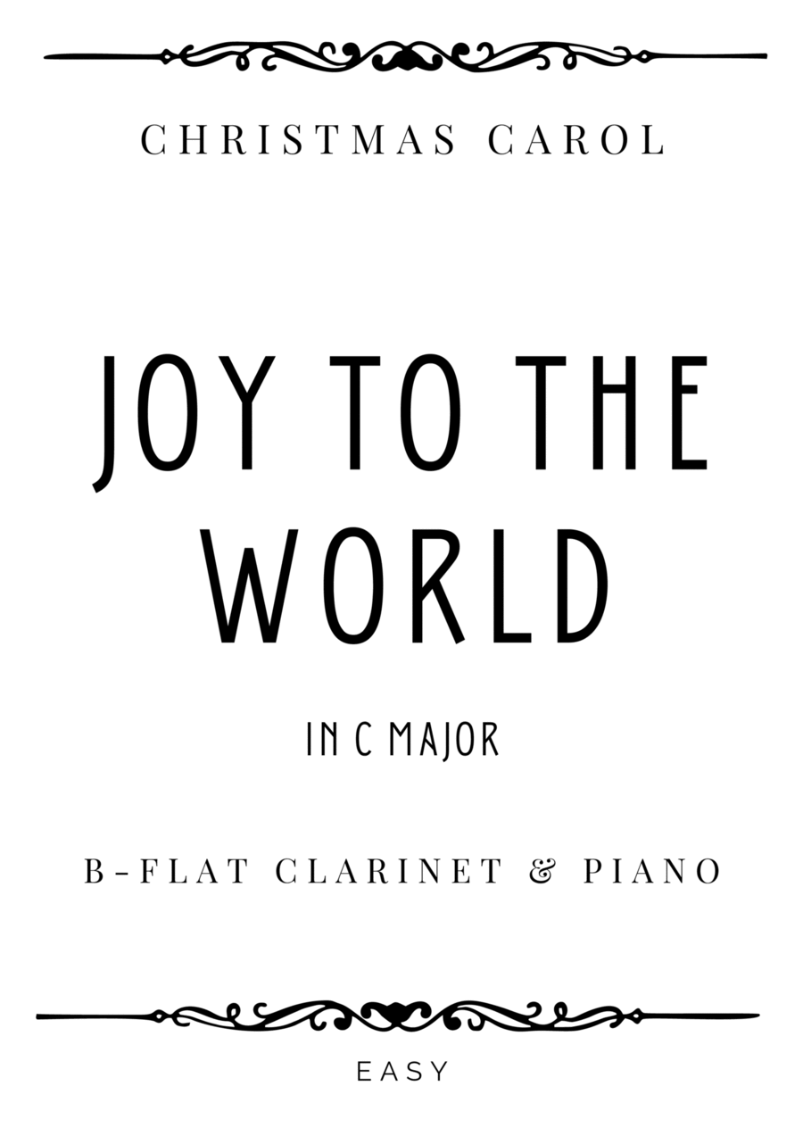 Mason - Joy to the World in C Major - Easy Chamber Music scores gallery preview page 1