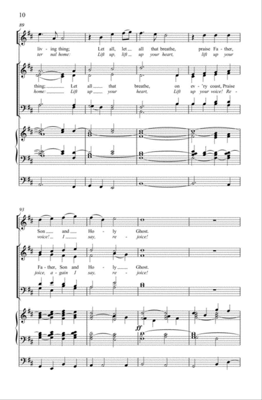 Arise, O God, And Shine Arise, O God, And Shine 4-Part scores gallery preview page 4