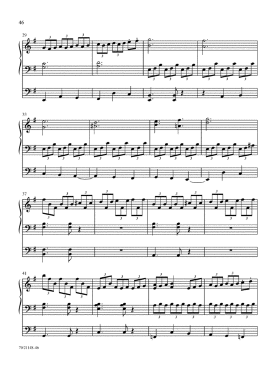 Again, I Say, Rejoice! Organ Solo scores gallery preview page 18