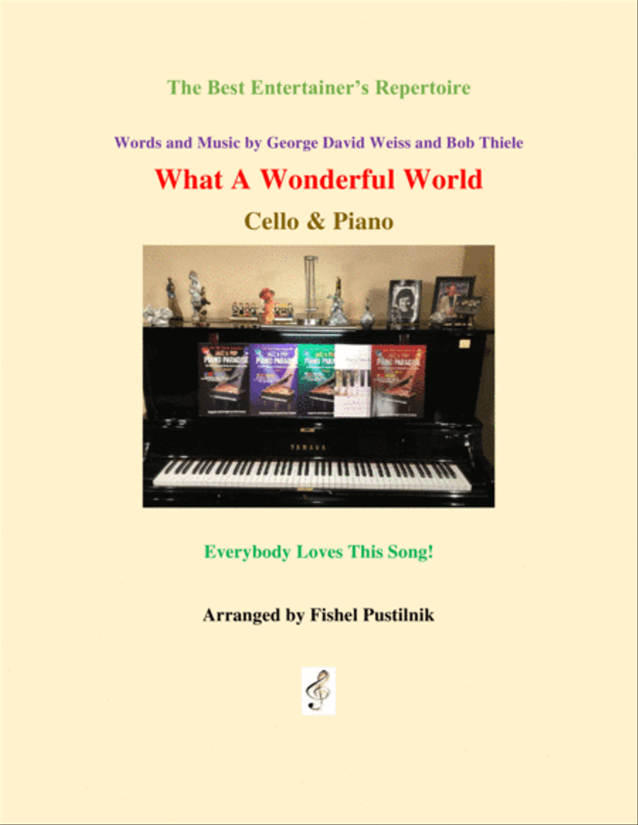What A Wonderful World Trombone Duet scores gallery preview page 1