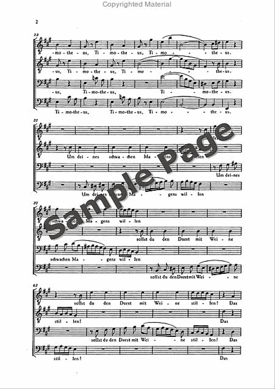 Zelter Cf Sankt Paulus (pod) TTBB scores gallery preview page 3