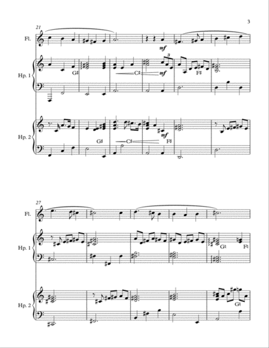 A Little Irish Medley A Little Irish Medley Flute scores gallery preview page 3