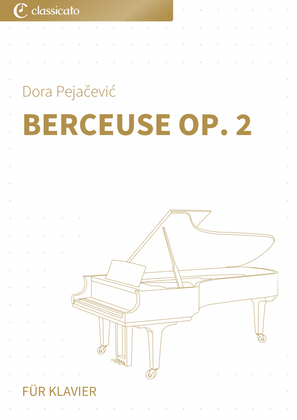 Book cover for Berceuse op. 2