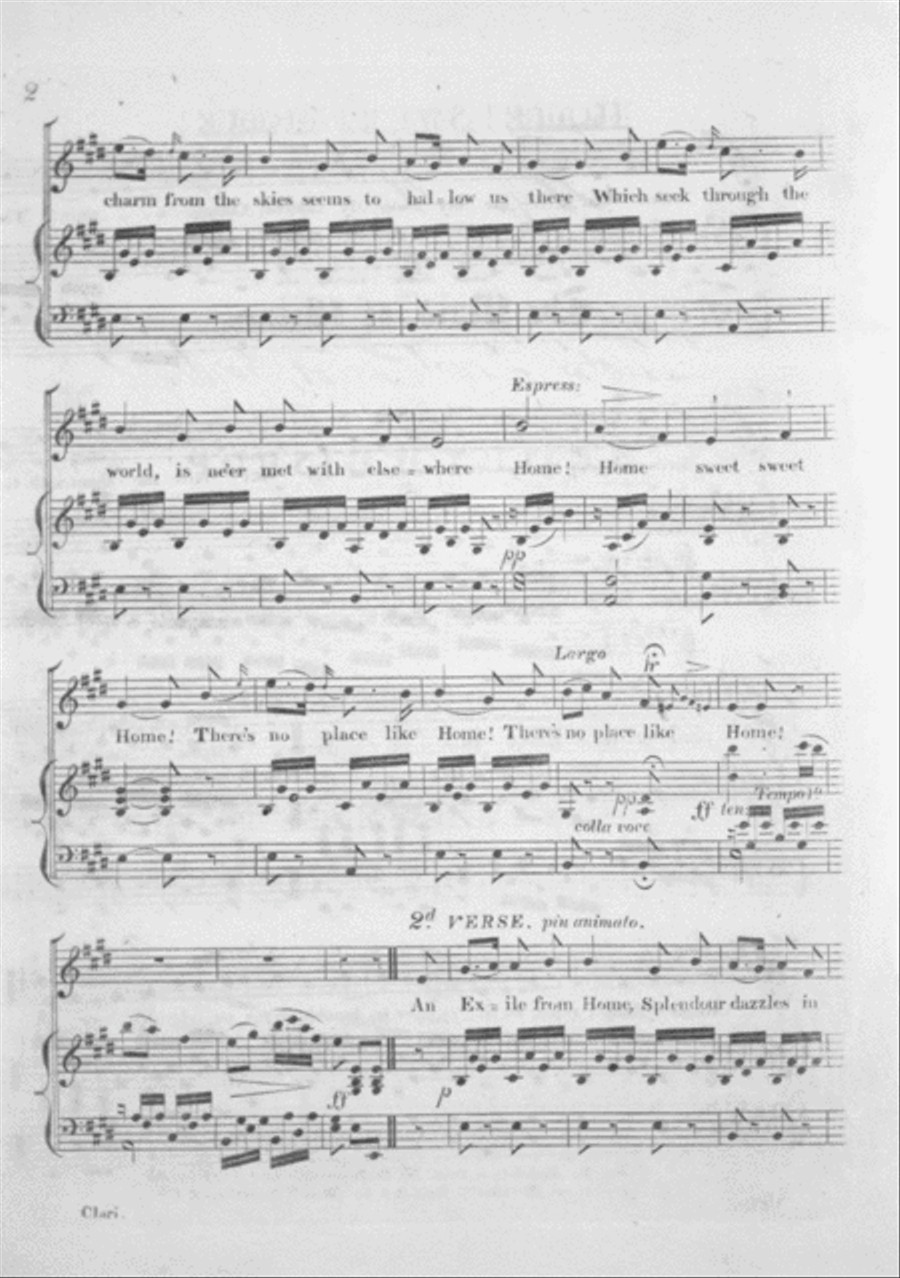 Home! Sweet Home! Flute scores gallery preview page 2