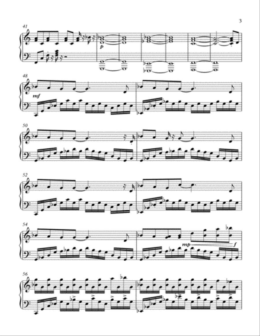 Maybe Maybe Piano Solo scores gallery preview page 3