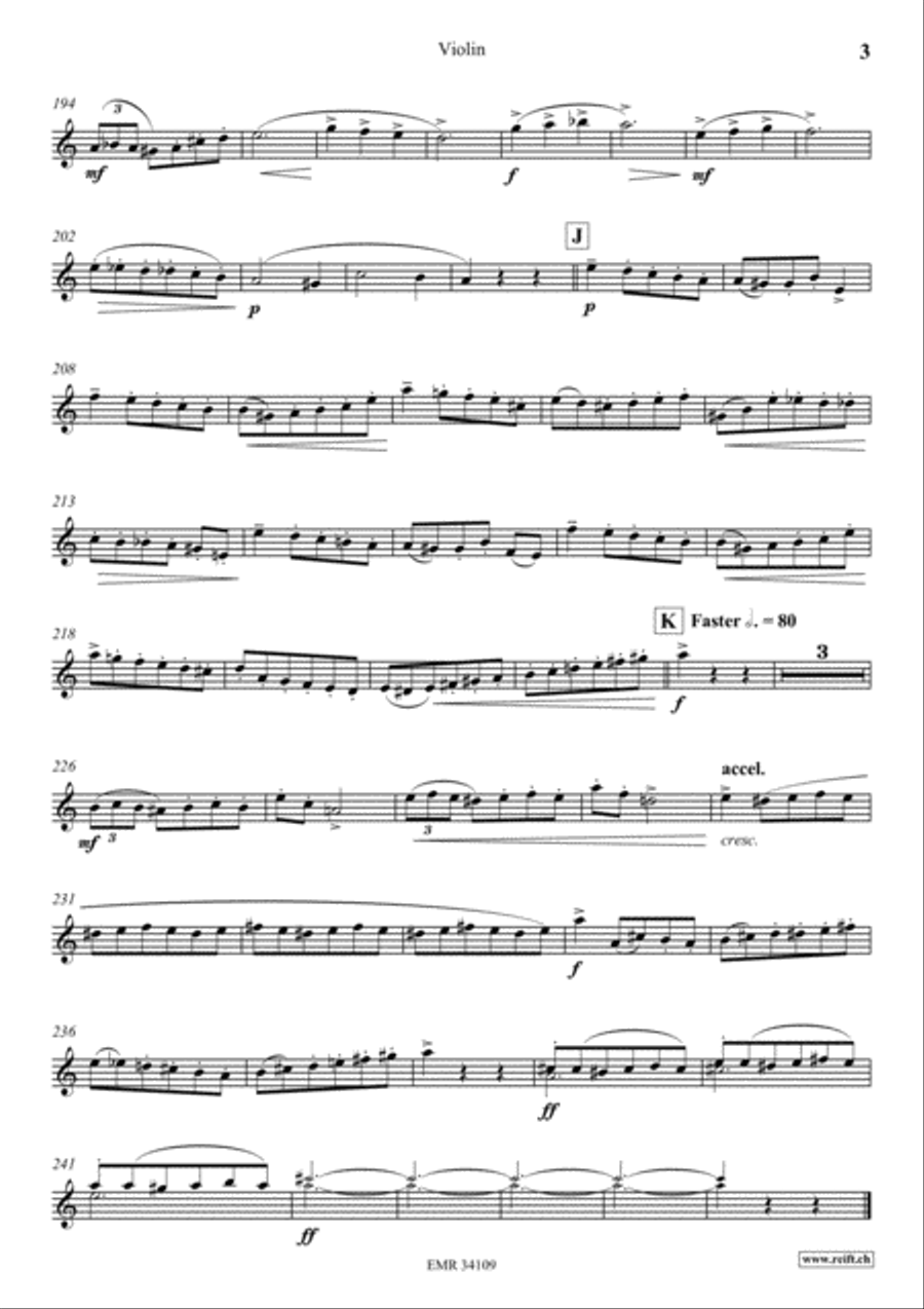 Birth Of Dawn Violin Solo scores gallery preview page 4